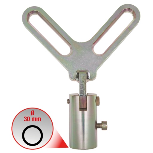 Dispositif de maintien pour fus&eacute;e de bras de suspension