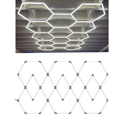 Ensemble eclairage atelier 11 formes 428W
Consommation d'&eacute;nergie 428kWh/1000h
Tension d'entr&eacute;e AC165-265V
Flux 51360lm
Flux par Watt 120lm/W
IP 20
Temp&eacute;rature de couleur corr&eacute;l&eacute;e 6000K
Couleur lumi&egrave;re Lumi&egrave;re blanche
&Eacute;tiquette d'efficacit&eacute; &eacute;nerg&eacute;tique E
Angle de faisceau 180&deg;
Cycles marche / arr&ecirc;t 25 000x
Allumage instantan&eacute; 0.1s
Fr&eacute;quence de fonctionnement 50-60 Hz
Temp&eacute;rature -20&deg;C / +40&deg;C
Ra &ge; 80
Longueur 2850x1180mm