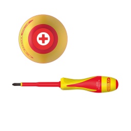 Tournevis isolées phillips ultimate
- selon din 7438 / din iso 8764
- isolation selon iec 60900
- manche bi-matière
- code couleur
- pointe brunie
- acier s2
- résistant aux produits chimiques