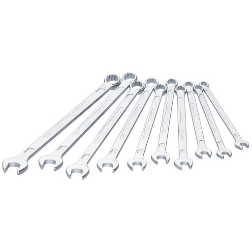 Cles mixtes de 10 a 19mm tete polie 10pc