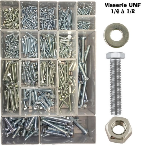 Module visserie cote en pouce (521 pièces)