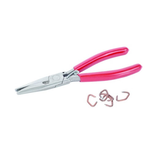 Pince pour agrafe de capitonnage