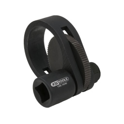 Douille excentrique de montage et démontage de rotule axiale
- pour le démontage et le réglage des rotules de direction a axe rond ou carre
- maintien optimal grace aux rainures memm sur des axes ronds
- entraînement 1/2"
- pour une utilisation sur véhicule ou a l'atelier
- blocage supplementaire. empechant l'outil de glisser pendant le travail