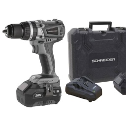 Perceuse/Visseuse 20v 60nm Percu 2 Batt 4ah + Charg 3,5a
Descriptif : 
Brushless 2 vitesses. 
Variateur de vitesse et frein électrique. 
Mandrin métal auto serrant. 
Les plus : 
Moteur brushless 
3 fonctions vissage, perçage et percussion 
Poignée bi matière technologie "soft grip" 
Eclairage de travail LED 
Livrée avec :
- 2 batteries Lion-ion 4Ah 
- 1 chargeur rapide 3,5A 
- 1 coffret pvc
