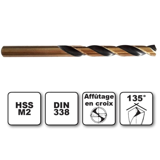 Foret GBX gold & black 11.0mm