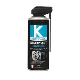 Elimine en profondeur les poussières, cambouis, huiles, graisses... 
Ne contient aucun solvant chloré, fluoré. 
Sèche rapidement à température ambiante. 
Ne laisse pas de résidu. 
Les plus : 
- Dégraisse toutes les pièces mécaniques 
- Séchage rapide après application 
- Utilisation de l’aérosol à 360° 
Domaines d'applications : Automobile, agriculture, moto, bateau, mécanique, motoculture, travaux domestiques, etc... Pour le nettoyage et 
le dégraissage des pièces mécaniques, électriques, électroniques, des circuits imprimés en automobile et industrie, des disques et 
plaquettes de freins, des tambours de freins et disques d’embrayage.