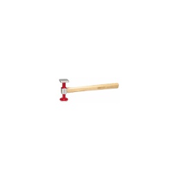 Marteau à retreindre tête concave

- manche hickory
- coin plat
- acier au carbone
- longueur 325mm - tête ronde 40mm - tête carrée 38x38mm 