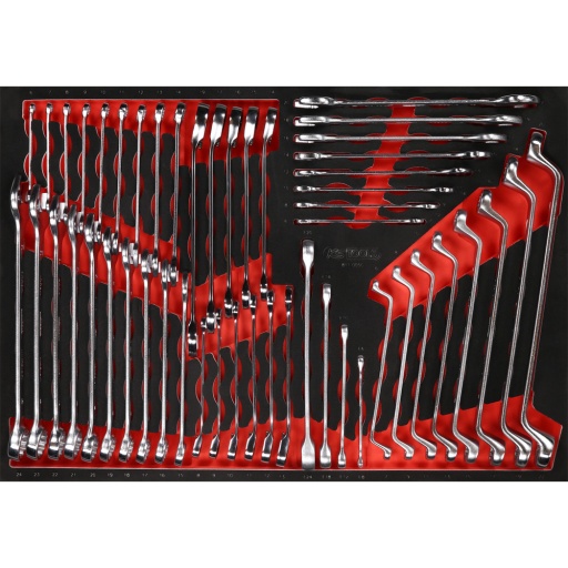 Module clés mixte cliquet 50 pcs