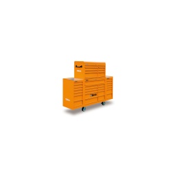 Servante d'atelier grand modèle beta
- 25 tiroirs montes sur glissieres à billes de précision:
- fond des tiroirs protege par un tapis en néoprène.
- capacité de charge statique: 1200 kg.
- 4 roues de grande capacité. 125 mm 
2 fixes et 2 pivotantes (toutes le deux avec frein a levier).
- verrouillage de sécurité centralise frontal.
- plan de travail en tôle revetu d'un tapis en caoutchouc.