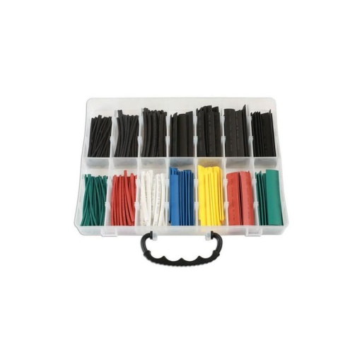 Assortiment de manchons thermorétractables colorées - 250 pcs 
