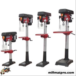Perceuse sur colonne

- modèle equipe de sécurité capot. protection sur-tension. bouton arret d'urgence
- alimentation 400v
- puissance 1.5cv
- nbre vitesses : 16
- vitesse min/m2x 160 a 3000tr/m2
- course mandrin 80mm - hauteur totale 1600mm - dia colonne : 70mm - table 360x360mm - cône morse cm2
- mandrin 20mm - cap perçage : 25mm - poids: 72kg