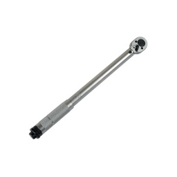 Clé dynanométrique 20-110 Nm- entraînement en 3/8" 14-81 Ft/lbs 20-110Nm Lecture avec double graduation  Incrémentation approprié facilitant l'ajustement - clic auditif pour l'utilisateur  Fourni dans une boite de rangement avec certificat de calibration . Kit de réparation disponible Ref 2731
