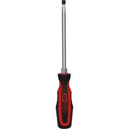 Selon DIN 5265
Avec poignée bi-composant
Avec entraînement 6 pans
Transmission de puissance optimale
Lame en acier trempé
Chromée avec pointe brunie
Lame en Chrome Vanadium