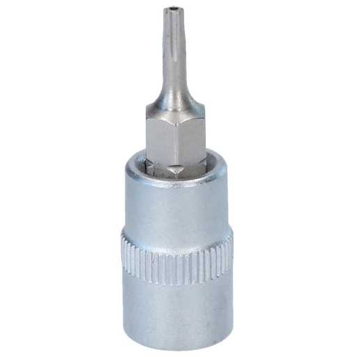 Douille tournevis 1/4'' 5 pans perc&eacute; TS8