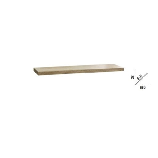 Plan de travail bois mdf 0,7M profondeur 615mm