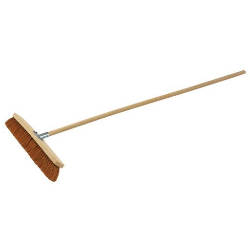 Balais en fibre de coco - Emmanché bois - 600 mm