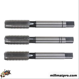 Selon DIN 352 
Tolerance selon ISO 2 / 6 H 
Sens de coupe à droite 
Ébaucheur, intermédiaire et finisseur 
Acier 

 Idéal pour métaux jusqu'à 800 N/mm².

