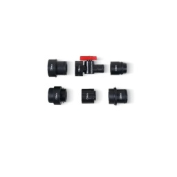 Kit d’adaptateurs d’accouplement rapide sans retour, pour entonnoir 1758B
Contenu du kit :
1 adaptateur pour moteurs Renault, Dacia, Nissan 1,5 dCi
1 adaptateur pour moteurs Renault, Dacia, Nissan 1.5/1.6 dCi
1 adaptateur pour moteurs diesel BMW 3.0 
1 adaptateur pour moteurs essence 1.5/2.0, groupe VAG
1 adaptateur de connexion pour entonnoir, avec robinet
Adaptables sur l’entonnoir 1758B permet de verser facilement de l’huile dans les moteurs présentant des problèmes de retour, sans salir le compartiment moteur.