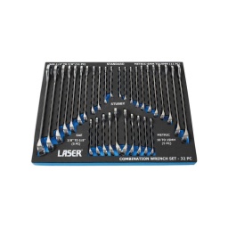 Jeu de clés mixte 32 pcs - métrique / imperiale
contenu : 12 pans métrique 6. 7. 8. 9. 10. 11. 12. 13. 14. 17. 19mm et 12 pans courtes 10. 11. 12. 13. 15mm contenu : 12 pans imperiale 1/4". 5/16". 3/8". 7/16". 1/2". 9/16". 5/8". 11/16". 3/4". 13/16". 7/8" et 12 pans courtes 3/8". 7/16". 1/2". 9/16". 5/8"
finition polie
fabrication en chrome vanadium
emballe dans une mousse de rangement