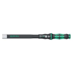 Les clés dynamo "click torque" de chez Wera c'est, la simplicité du réglage, la sécurisation de la valeur et la robustesse, l'outil idéal pour un serrage controlé
Clé dynamométrique à réglage simple, rràce au cliquetis audible et perceptible à chaque graduation
Clé dynamométrique à déclenchement au clic, audible et perceptible, dès que l'on atteint la valeur préréglée
Clé dynamométrique équipée d'une tête cliquet 45 dents grandes résistance
- Serrage à droite
- Précision (resp +/- 4%) selon DIN EN ISO 6789-1:2017-07