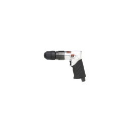 Perceuse revolver 10mm industrie
 
- vitesse 2600 tr/m2 
- broche 3/8" x 24male 
- consomm tion  110l/m2 
- poids net 1.0 kg 
- longueur 170 mm  
- hauteur 140 mm  
- raccord 1/4" bsp 
- niveau de vibration <2.5 m/sec2 
- niveau sonore 85 db(a) 
- pression 6.4 bar  
- poignée gaine
- utilisation intensive
- échappement par la poignée