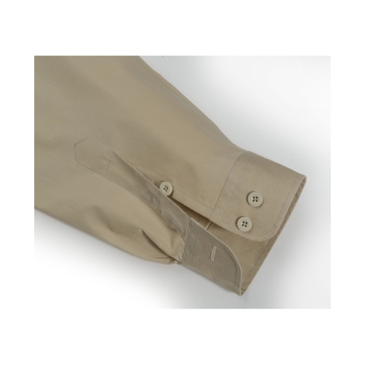 Chemise de travail manche longue beige