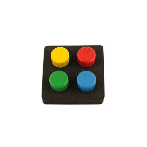 Bouchon de couleur pour valve TPMS