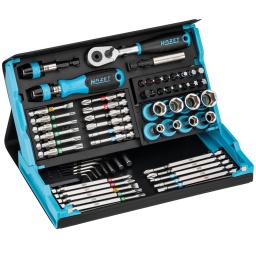 Coffret douille 1/4" 59pc
15 embouts-tournevis de 25 mm de long
- 12 embouts-tournevis de 50 mm de long
- 12 embouts-tournevis de 89 mm extra long
Fermeture magnétique.
Taille: ∙ 0,4 x 1,5 -0,8 x 5,5  1,5- 13  PH1 -PH3  PZ1 - PZ2  T10 -T40
Dimensions : 210x118x50mm
Fabriqué en Allemagne.
POIDS 
1,26KG