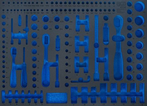 Module de servante d'atelier 3/3 | vide | pour art. 4036