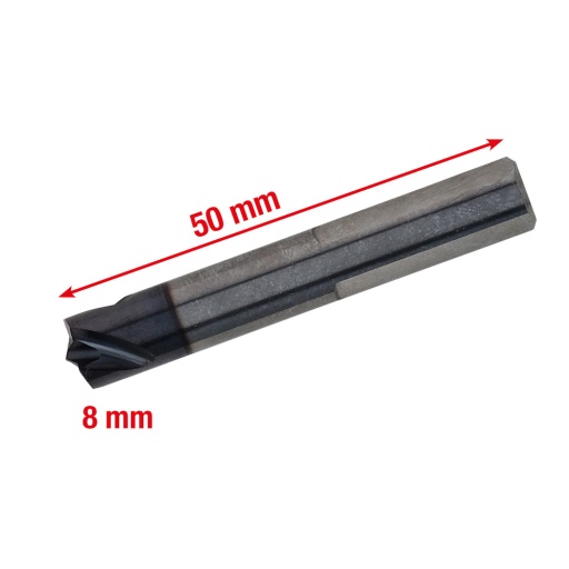 M&egrave;che &agrave; souder en carbure de tungst&egrave;ne 8&nbsp;mm