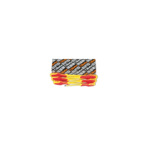 Jeux de 6 tournevis isolées (plats) beta 6 pièces