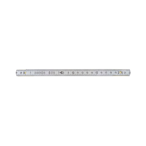 Double mètres pliant en aluminium