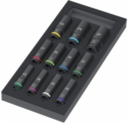8790 C Impaktor Deep 1x 13,0x83,0; 1x 14,0x83,0; 1x 15,0x83,0;1x 16,0x83,0; 1x 17,0x83,0; 1x 18,0x83,0;1x 19,0x83,0; 1x 21,0x83,0; 1x 22,0x83,0;1x 24,0x83,0; 1x 27,0x83,0
Module 172x392mm
