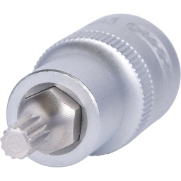 XZN®
Carré d'entraînement intérieur selon DIN 3120 / ISO 1174 avec encoche pour verrouillage par bille
avec embout tournevis nickelé serti
Pour une utilisation manuelle
Finition satinée
Chrome Vanadium