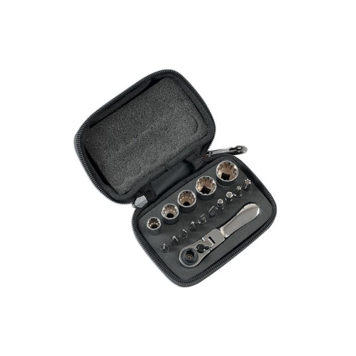 Jeu de douilles et embouts 16 pcs - 1/4"