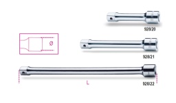 Rallonge carrés mâle et femelle 3/4"