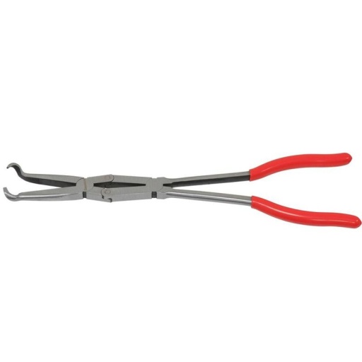 Pince bec long 1/2 avec dents 330mm double articulation