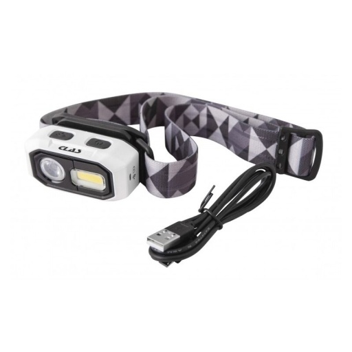 Lampe frontale support magnetique rechargeable 480lm