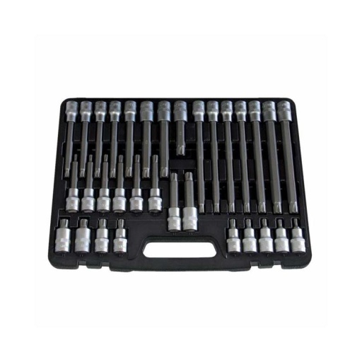 Coffret douilles embouts ribe 1/2" 30 pièces