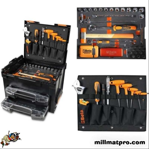 Assortiment de 116 outils pour valise COMBO C99V3 / 2C, plateau en mousse EVA