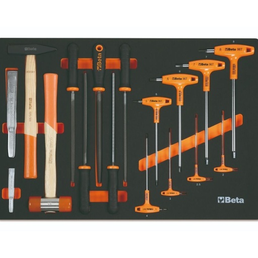 Module marteau cle allen lime Beta 17 pièces pour meuble C45