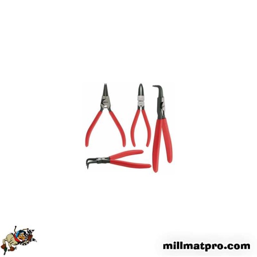 Jeux de 4 pinces circlips 160mm 