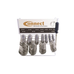 Présentoir 110 colliers 12 a 80mm - din 3017