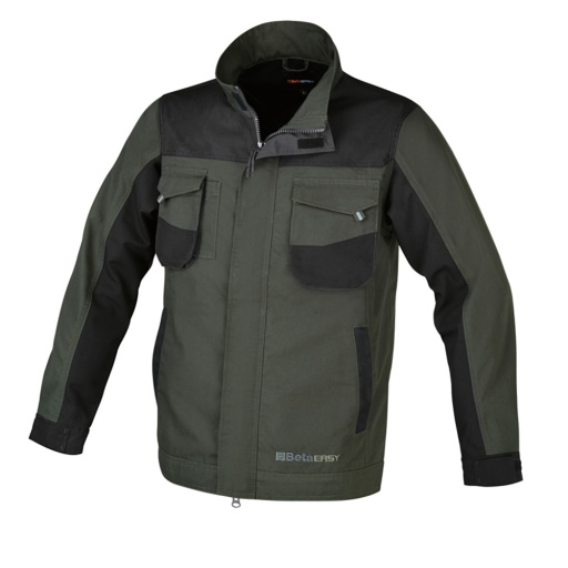 Veste de travail verte