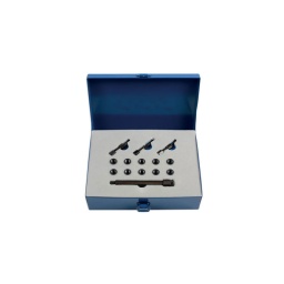 Kit de pose d'inserts filetés pour bougies de préchauffage m10 x 1mm ce kit concu en angleterre permet de poser et compressér des inserts pour bougies de préchauffage lorsque l'acces est limite
les nouvelles tailles de bougies 8-9 et 10mm causent de nombreux degats sur le filetage de la bougie lors de leur extraction. les nouveaux moteurs positionnent ces dernieres davantage en profondeur. rendant la réparation du filetage plus difficile. 
en utilisant l'Alésoir et le taraud. ce kit permet d'installer l'insert dans son orifice et de le maintenir en place avec un effet de rivetage. bien supérieure  a l'usage d'anaerobic ou d'adhesif.
le kit est fourni avec 5 inserts filetes. le boulon de pose en acier à haute résistance 10.9 pour une plus longue durée de vie. l'Alésoir et un taraud.
composants sont disponibles individuellement.