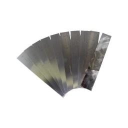 Feuille de clinquant 
- lamine a froid
- delai 4/5 semaines
- contenu en mm de 0.01 a 1mm 
