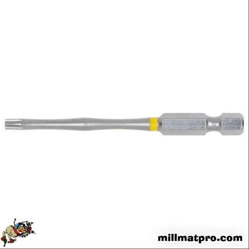 Boite de 5 embouts à code couleur TORSIONpower®, L. 75 mm - 1/4" - TORX®, T25
