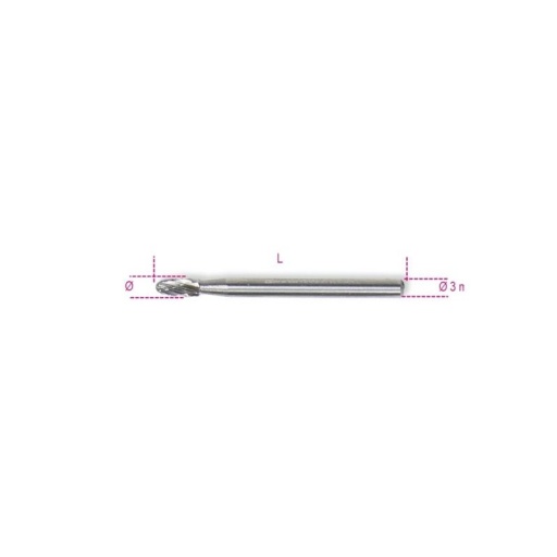 Mini fraise queue 3mm