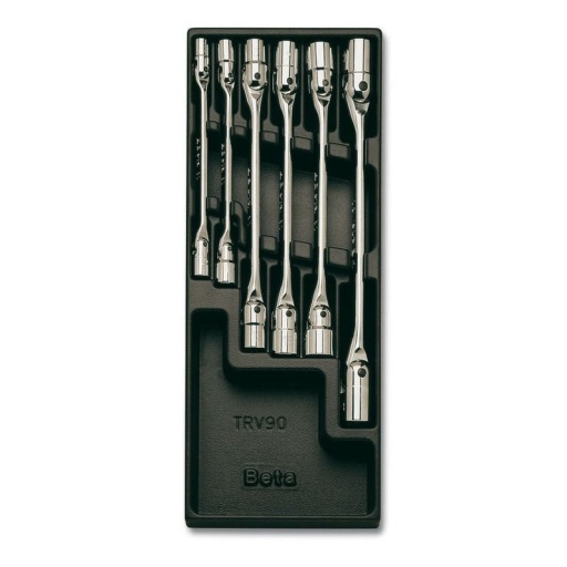 Module termoformé clé à douille articulées beta  6 pièces