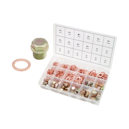Assortiment vis de vidange 534 pièces
